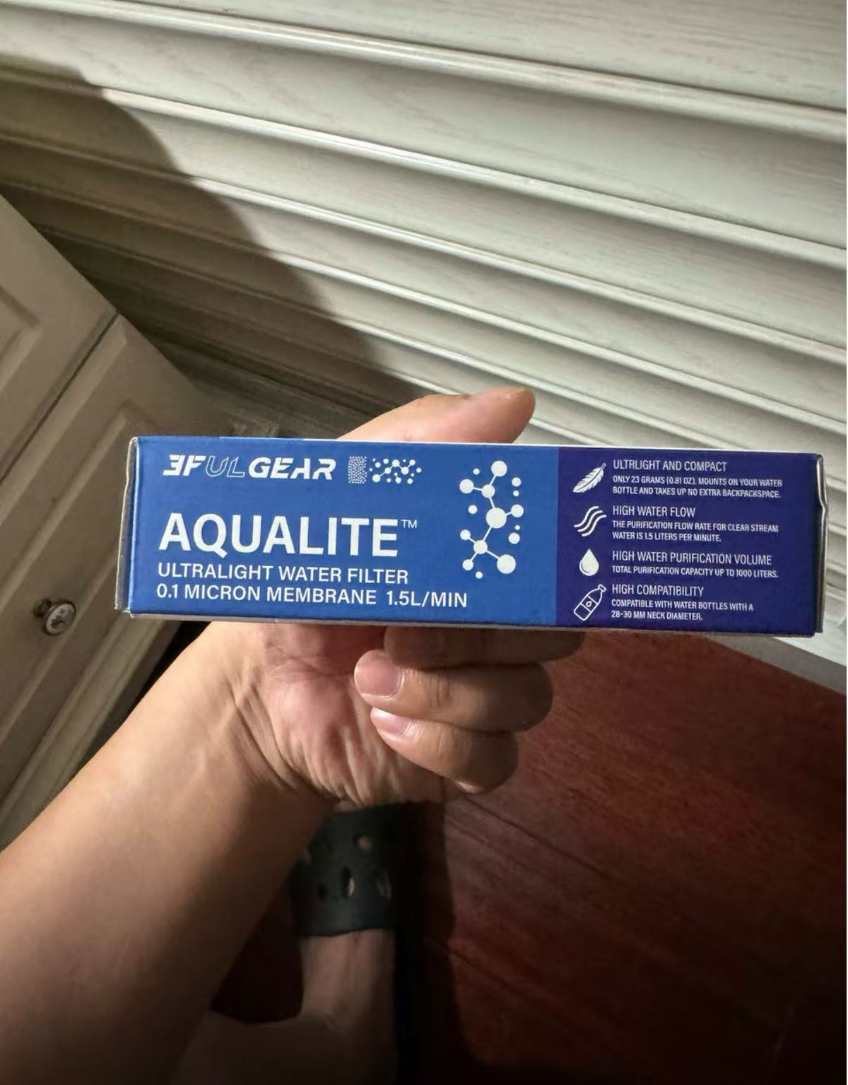 AQUALITE輕量化戶外淨水器