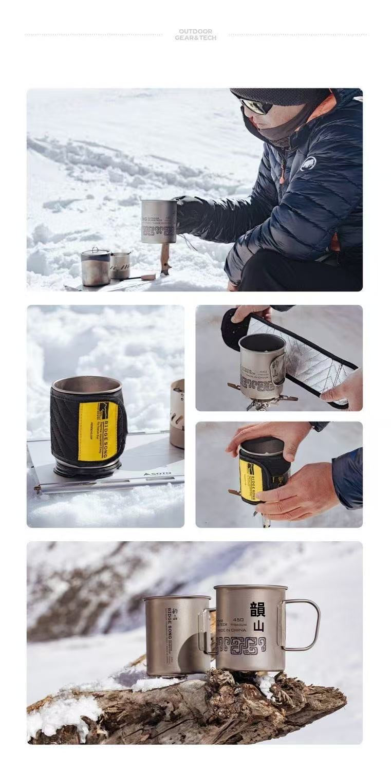 Tea & Coffee Double Extract Pure Titanium Hammered Pot
