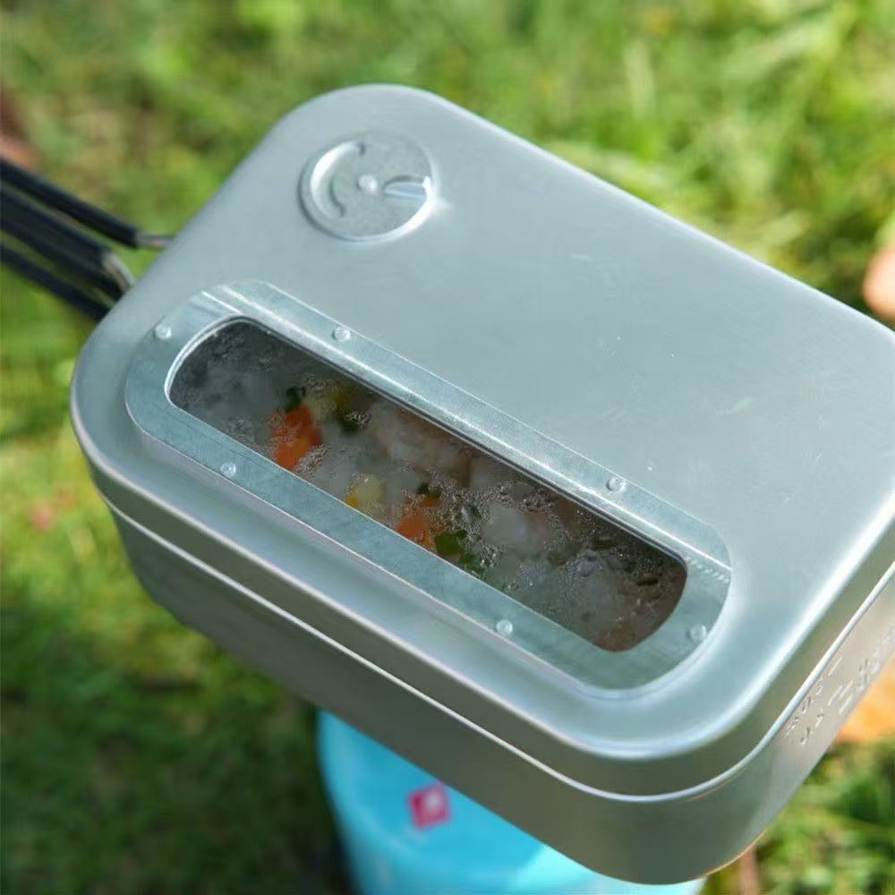 Ultra-thin Outdoor Card Stove, Portable Camping Cassette Stove