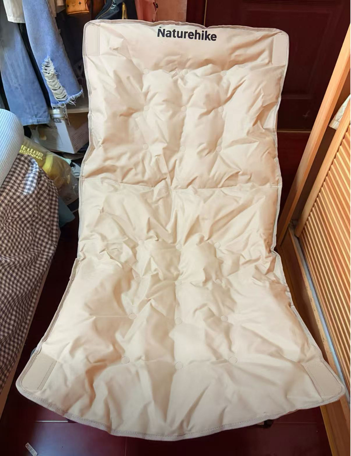 Starfish 003 Collapsible Oversized Recliner Camping Moon Chair with Four Reclining Positions