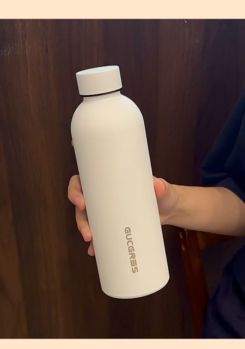 Minimalist Frosted Portable Sports Water Bottle (Summer Sale Price 🧧)