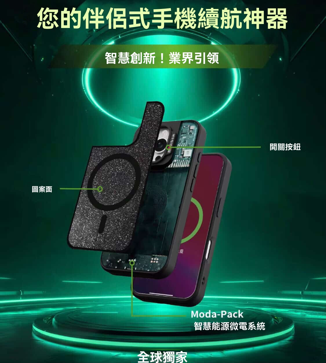 光儲充電手機殼｜全平台首發