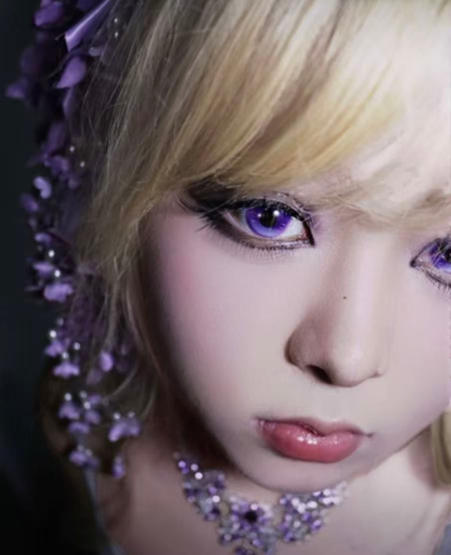 [Unlocked Edges] 6-Month Disposable Color-Enhancing Cosplay Contact Lenses for Comic Con Event