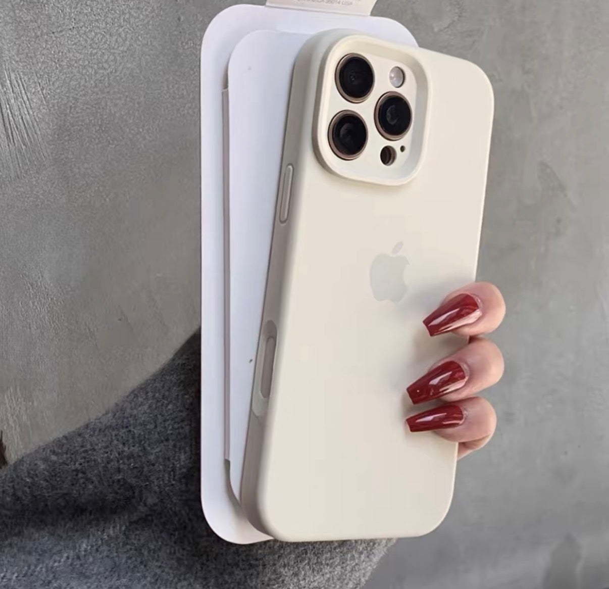 iPhone全包鏡頭簡約潮流防摔手機殼