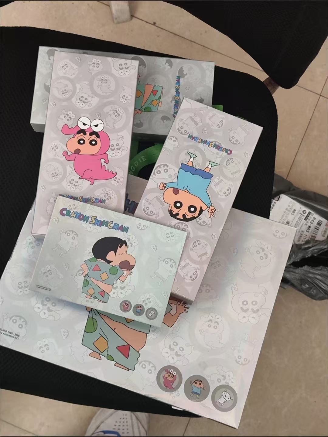 【3-piece gift set】Crayon Shin-chan collaboration men's boxer briefs