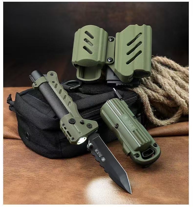 為之衛燧光者戶外多功能折疊刀