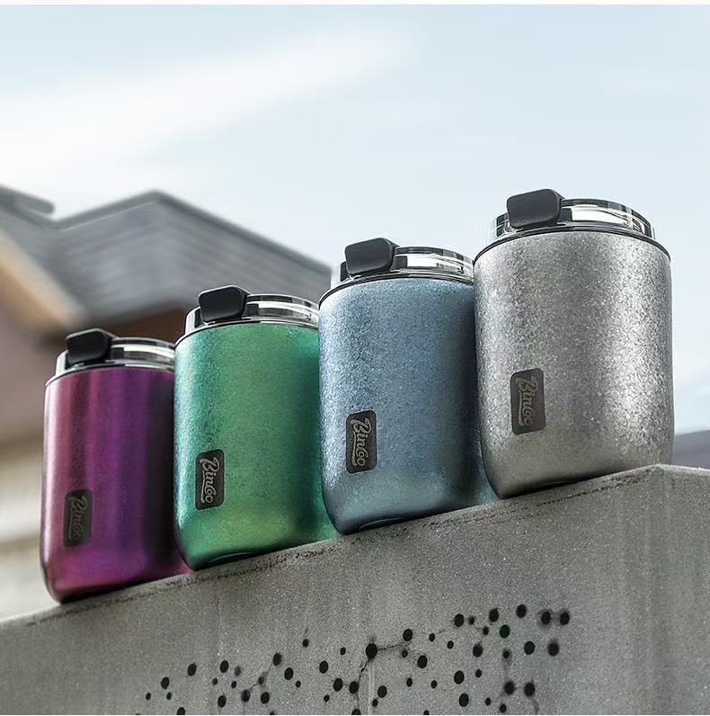Titanium cup, pure titanium insulated tumbler, men's high-end gift box, double-layer titanium coffee cup
