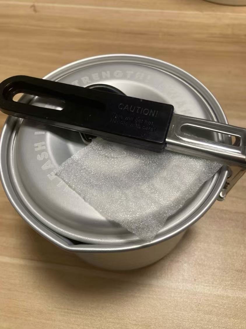 Single Folding Hiking Camping Pot