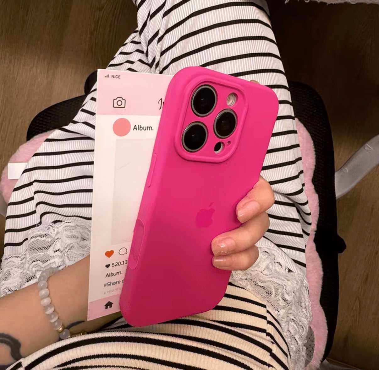 iPhone全包鏡頭簡約潮流防摔手機殼