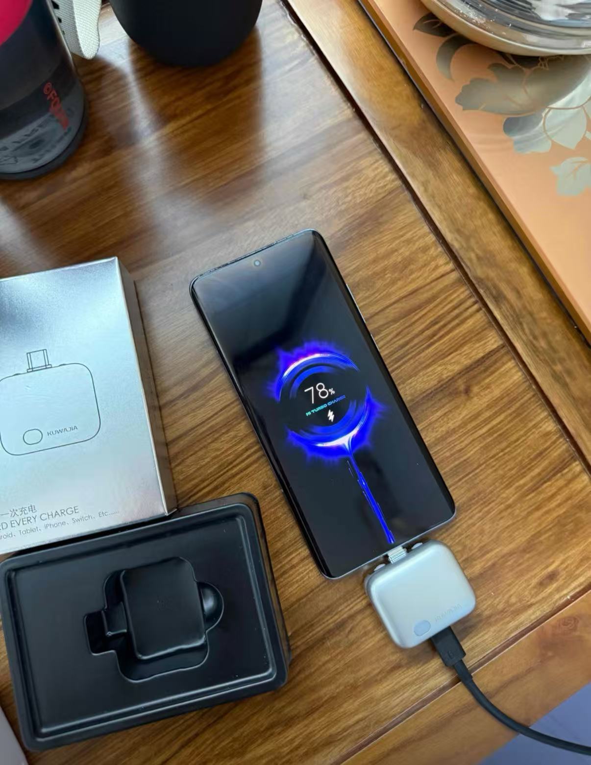 Fully Charged Automatic Disconnect Charger - AI Smart Power Cutoff Model
(Compatible with iPhone/Android)