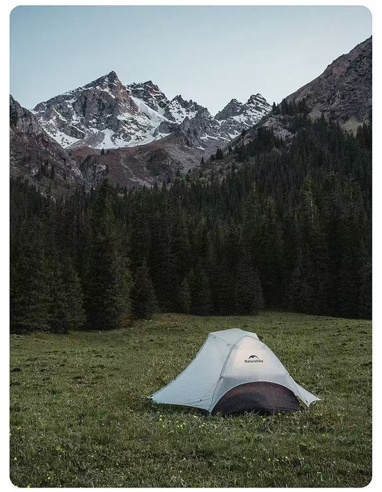 Ultralight Hiking Tent Outdoor Camping Double Flysheet Windproof Waterproof Large Space