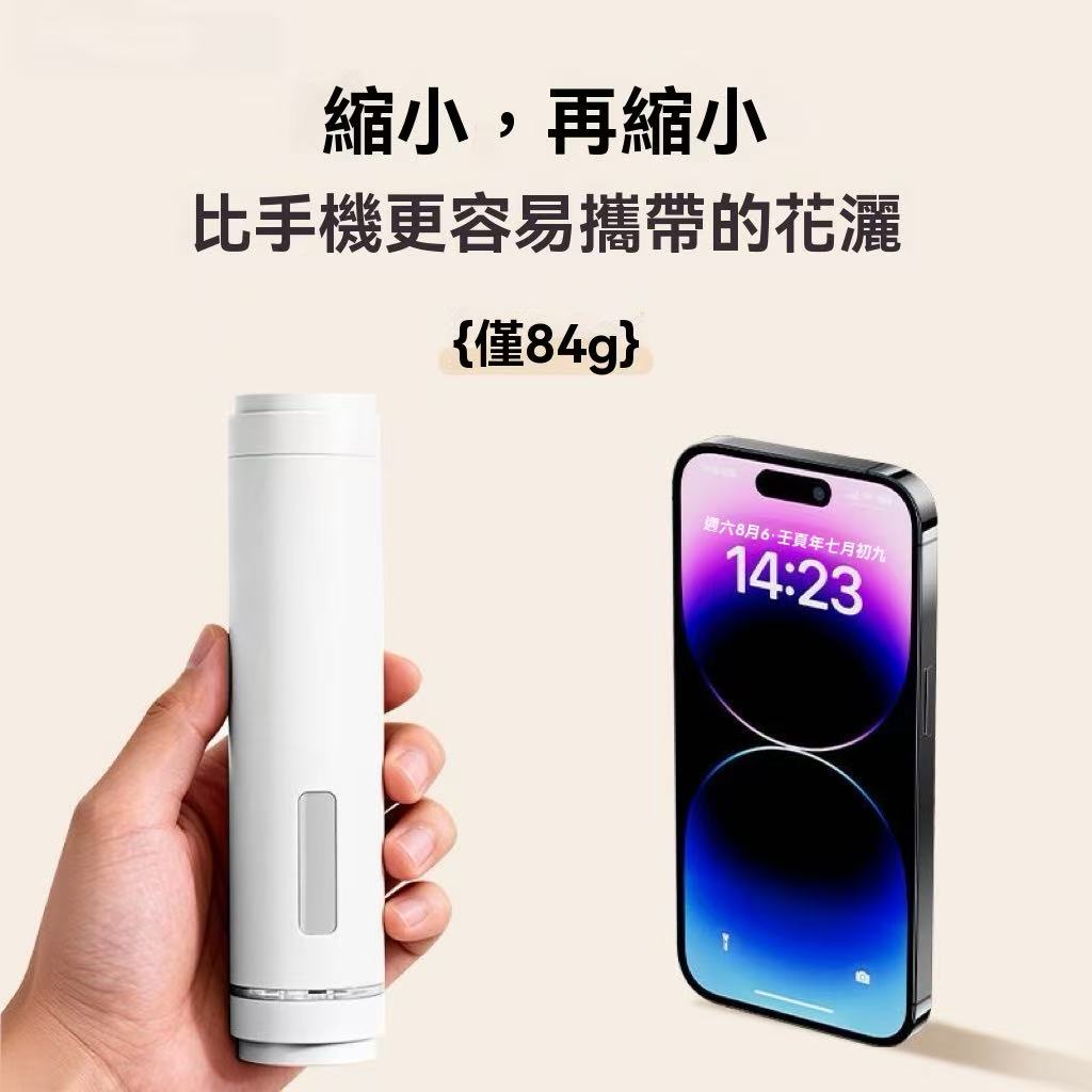 Mini lightweight filter shower head