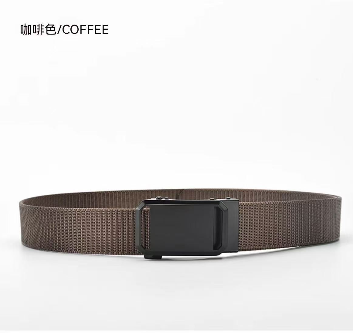 Men's New Automatic Buckle Leather Belt Versatile