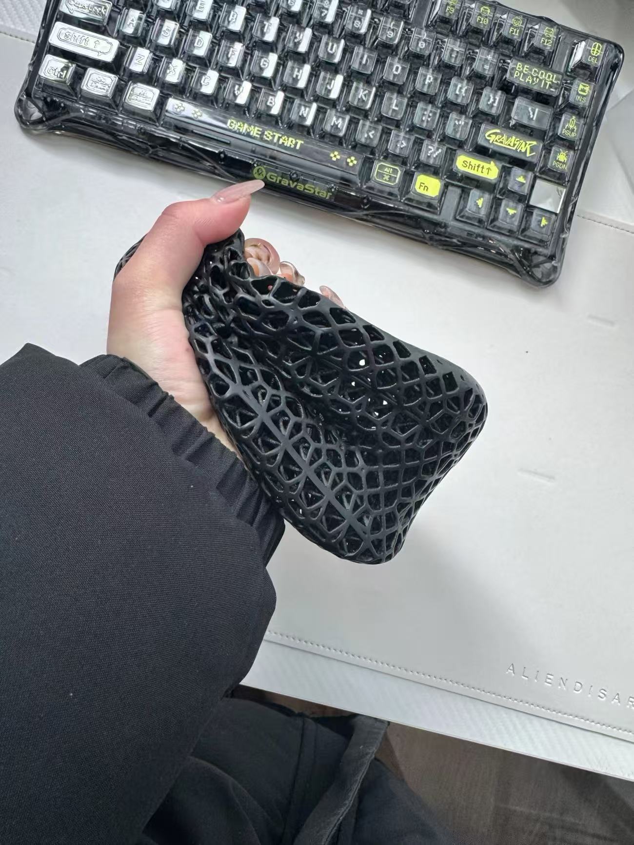 3D Printed Neck Brace to Prevent Head Tilting - Fixed, Breathable Support Neck Collar