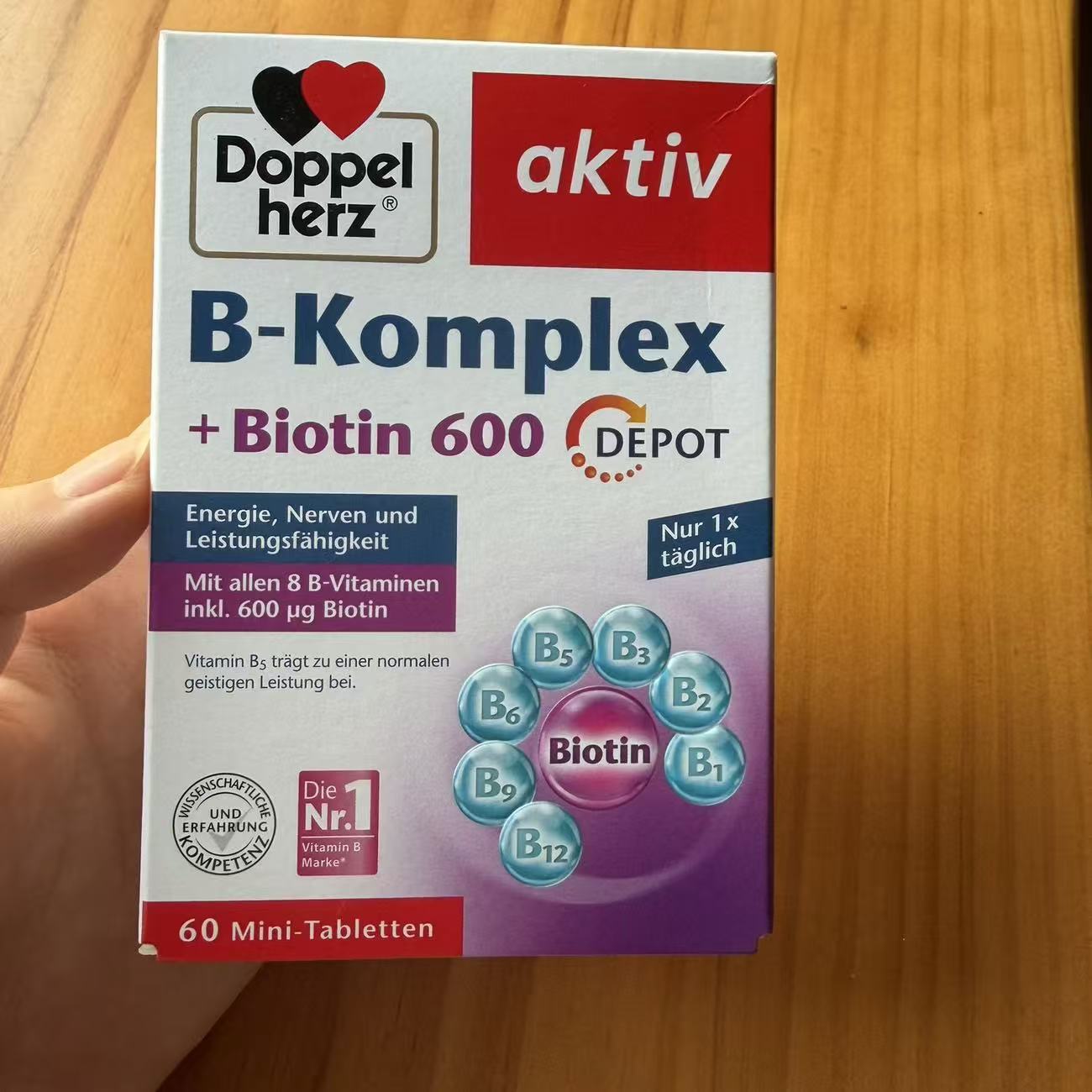 Doppelherz B-Vitamins + Biotin Tablets