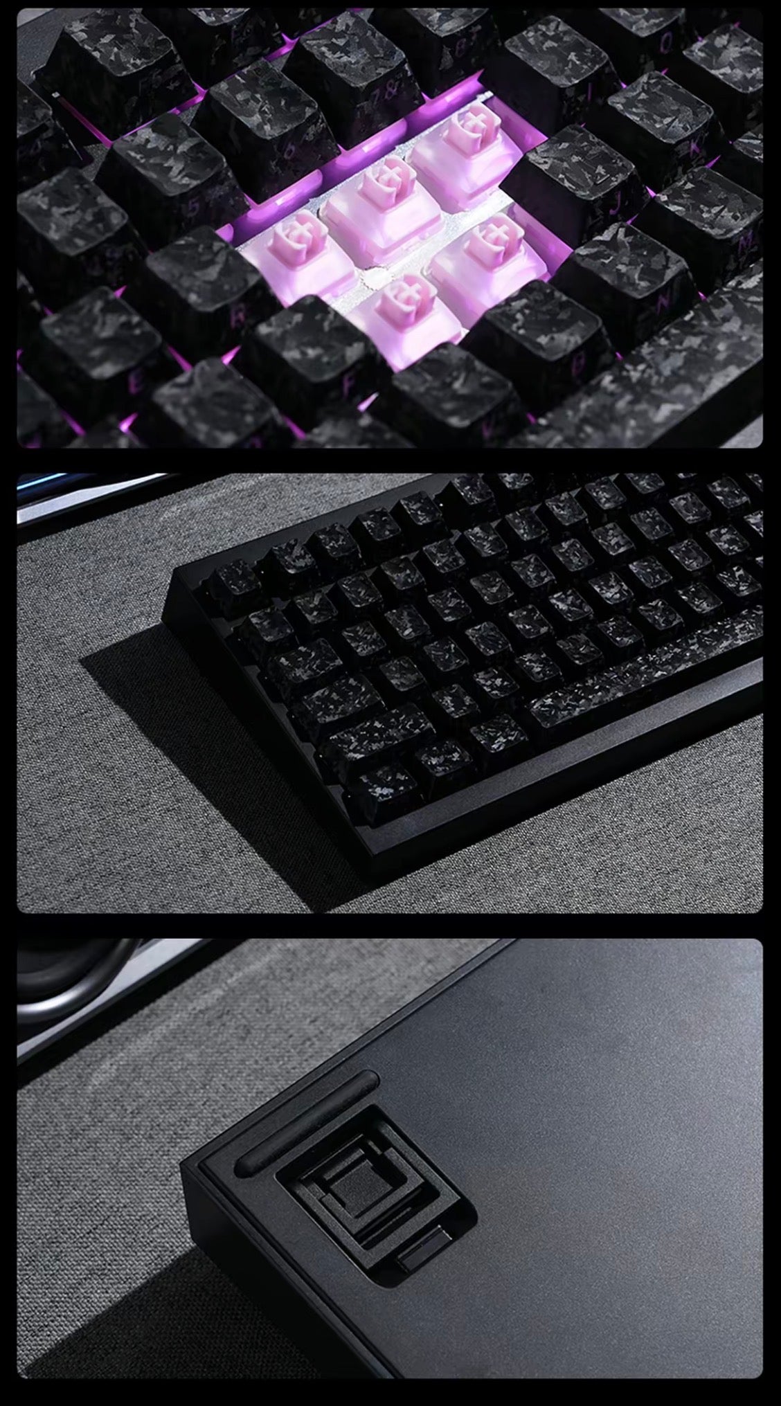 【雙軸混用】5075 V5 TMR三模熱插拔電競機械磁軸鍵盤