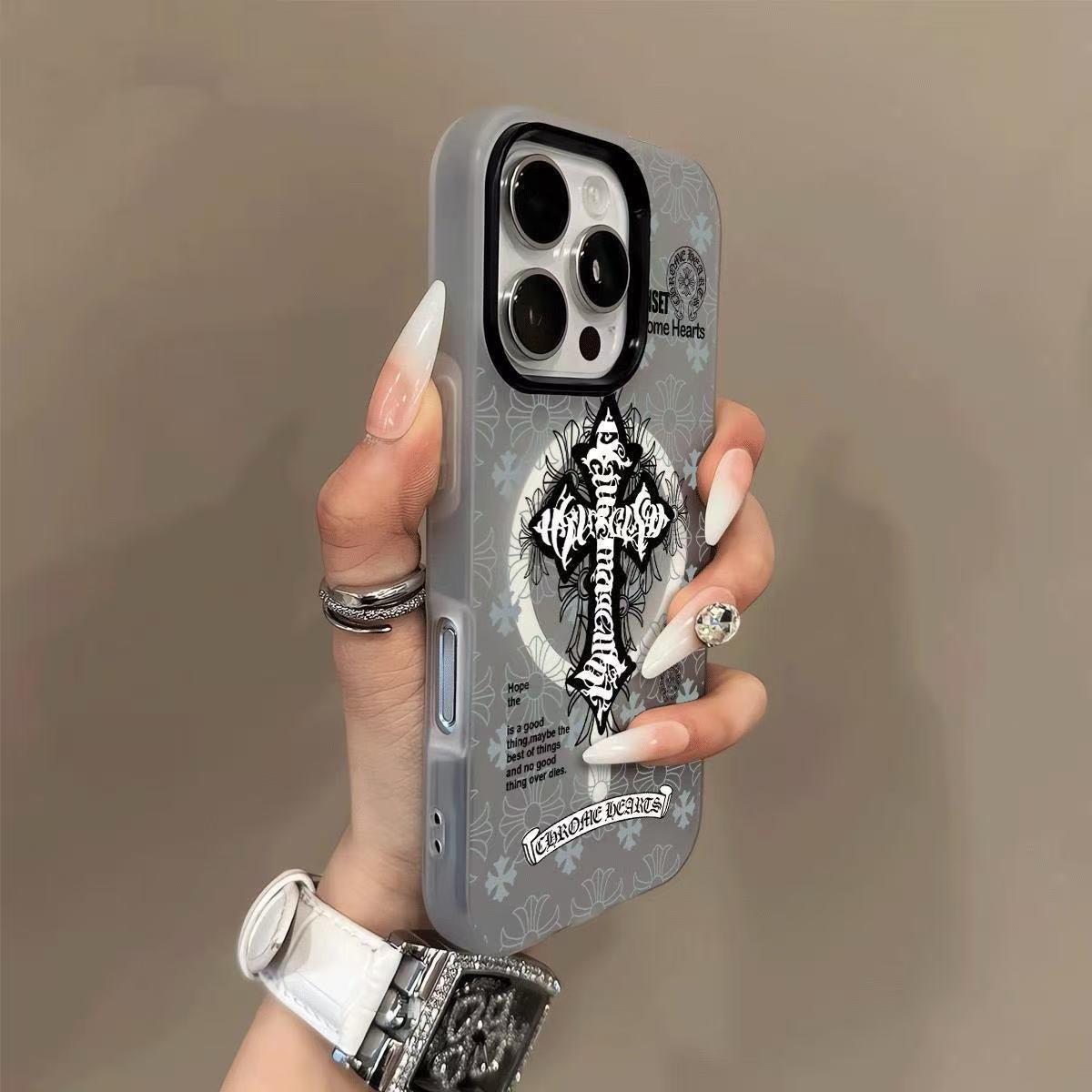 iPhone Simple Style Shockproof Phone Case