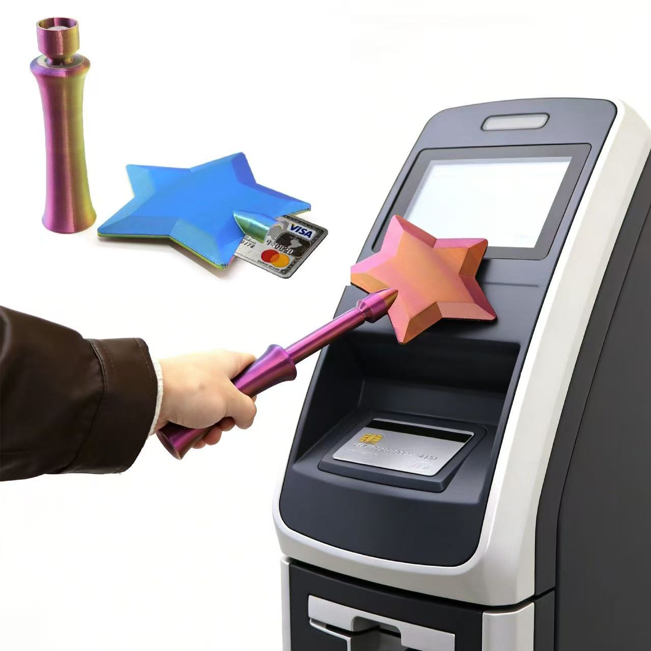 3D Printed Starlight Magic Wand (Tap to Pay Payment Wand)