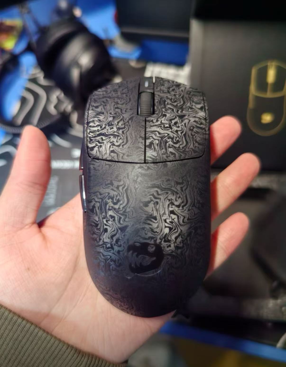 MX301 PRO 複合碳纖維無線藍牙三模電競辦公遊戲滑鼠