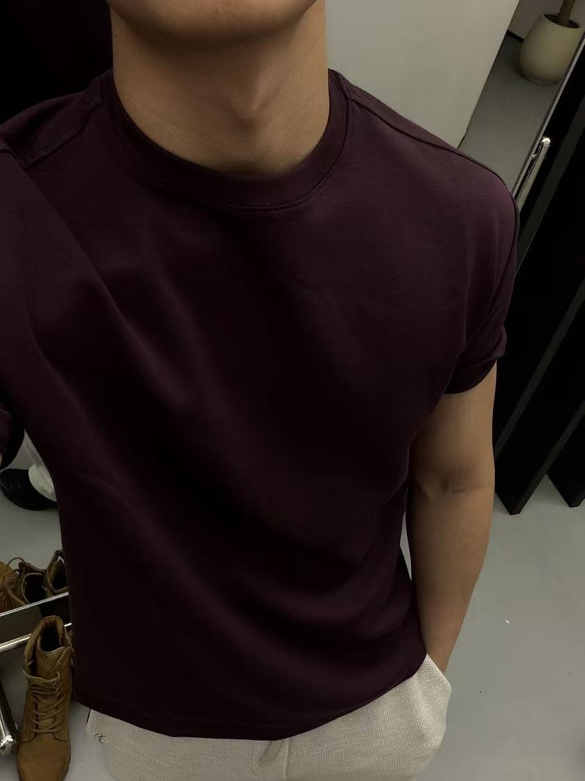 Long-Staple Combed Cotton 01 Cool Eco Outdoor Crewneck T-shirt