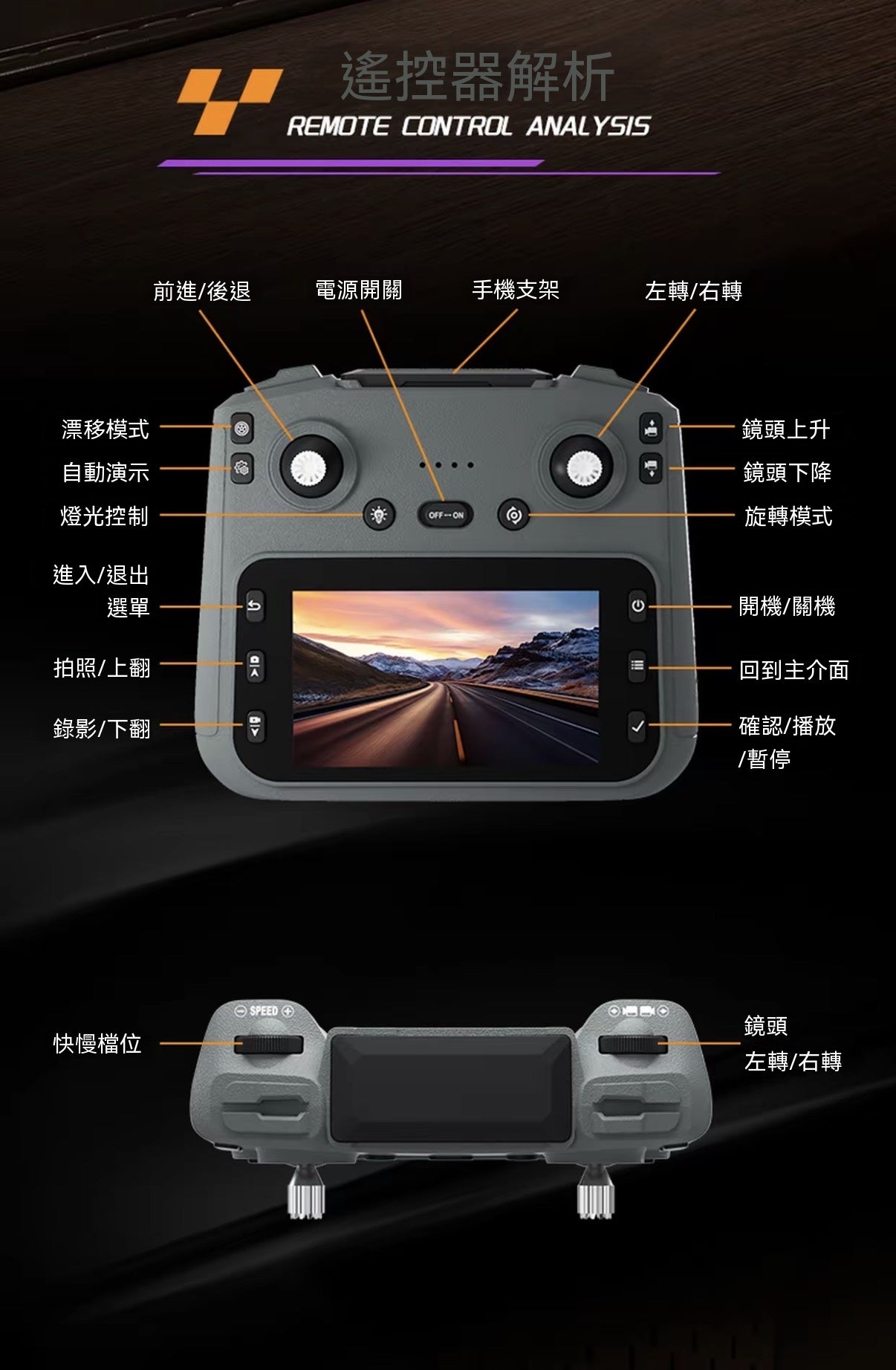 高速四驅影片遙控車