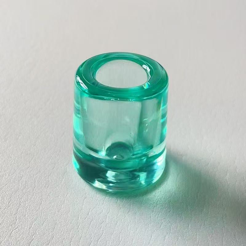 多功能透明樹脂收納座｜菸蒂熄煙缸/牙刷座/筆座 三合一