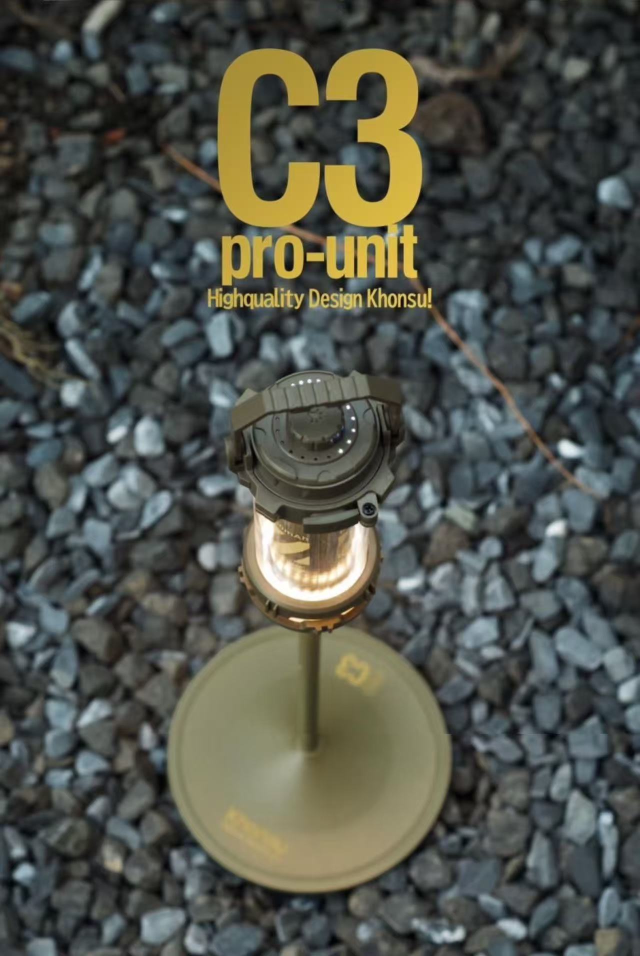 C3pro Multi-functional Tactical Camping Light