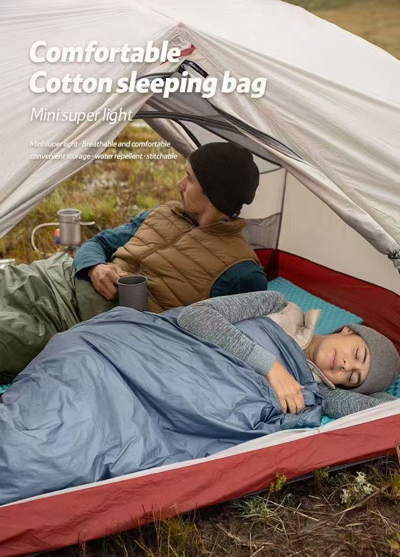 Mini Envelope Sleeping Bag Outdoor Camping Wild Camping Sleeping Pad Ultralight Portable Spliceable