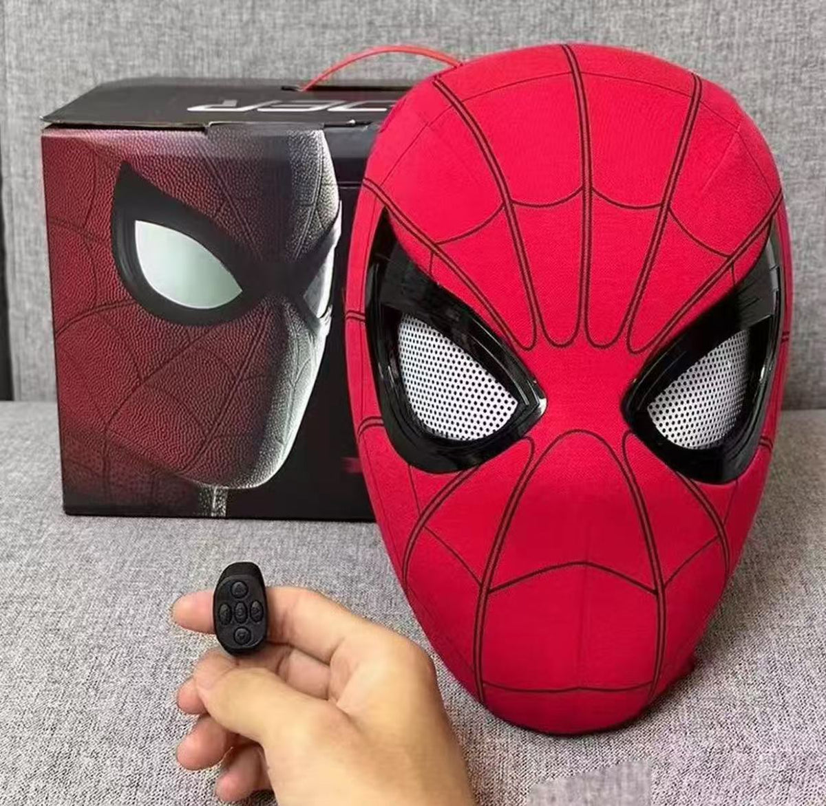 Electric Super Hero Spider-Man Mask