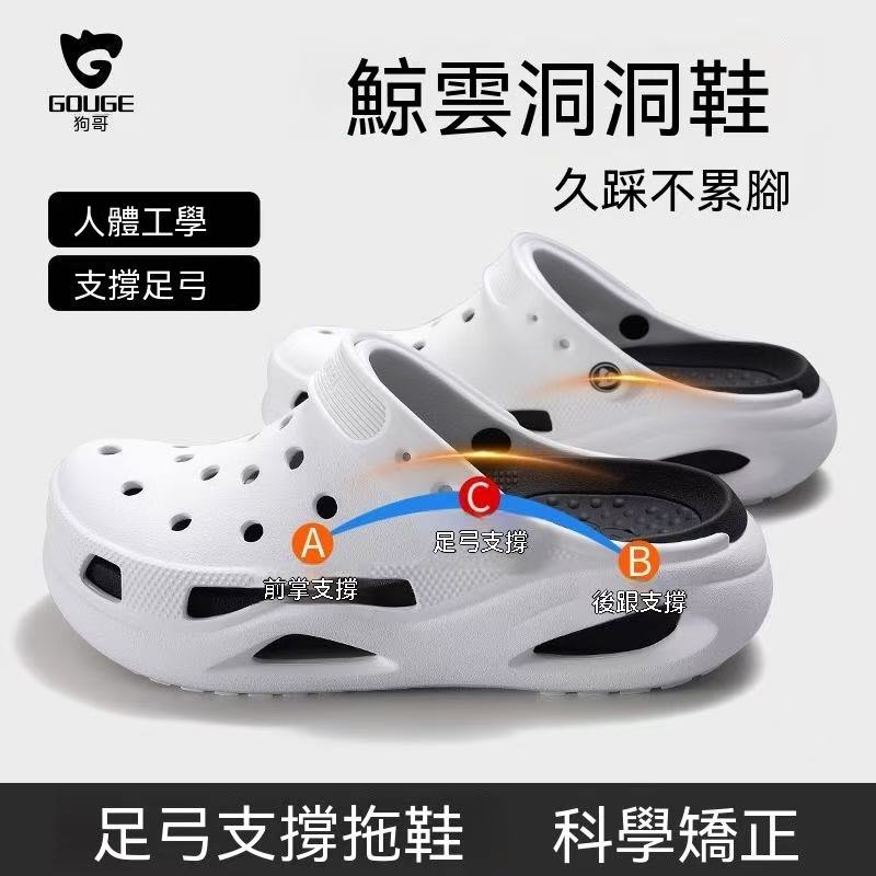 Whale Cloud Arch Support Clogs
