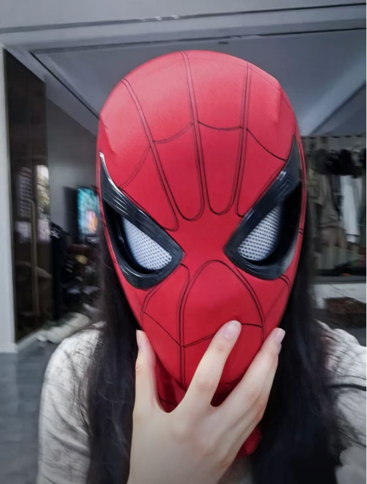 Electric Super Hero Spider-Man Mask