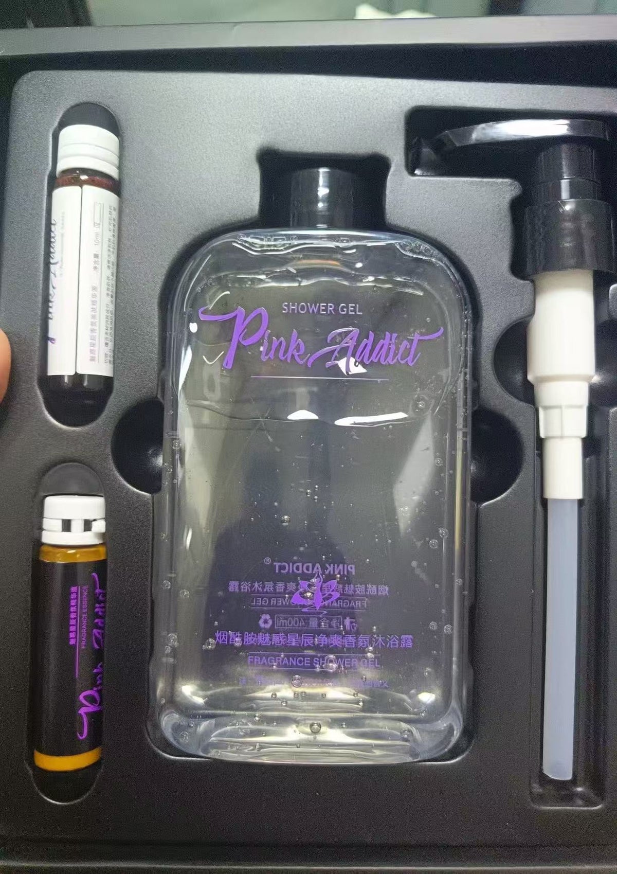 Pink Addict煙醯胺香氛沐浴露禮盒（可diy調香）