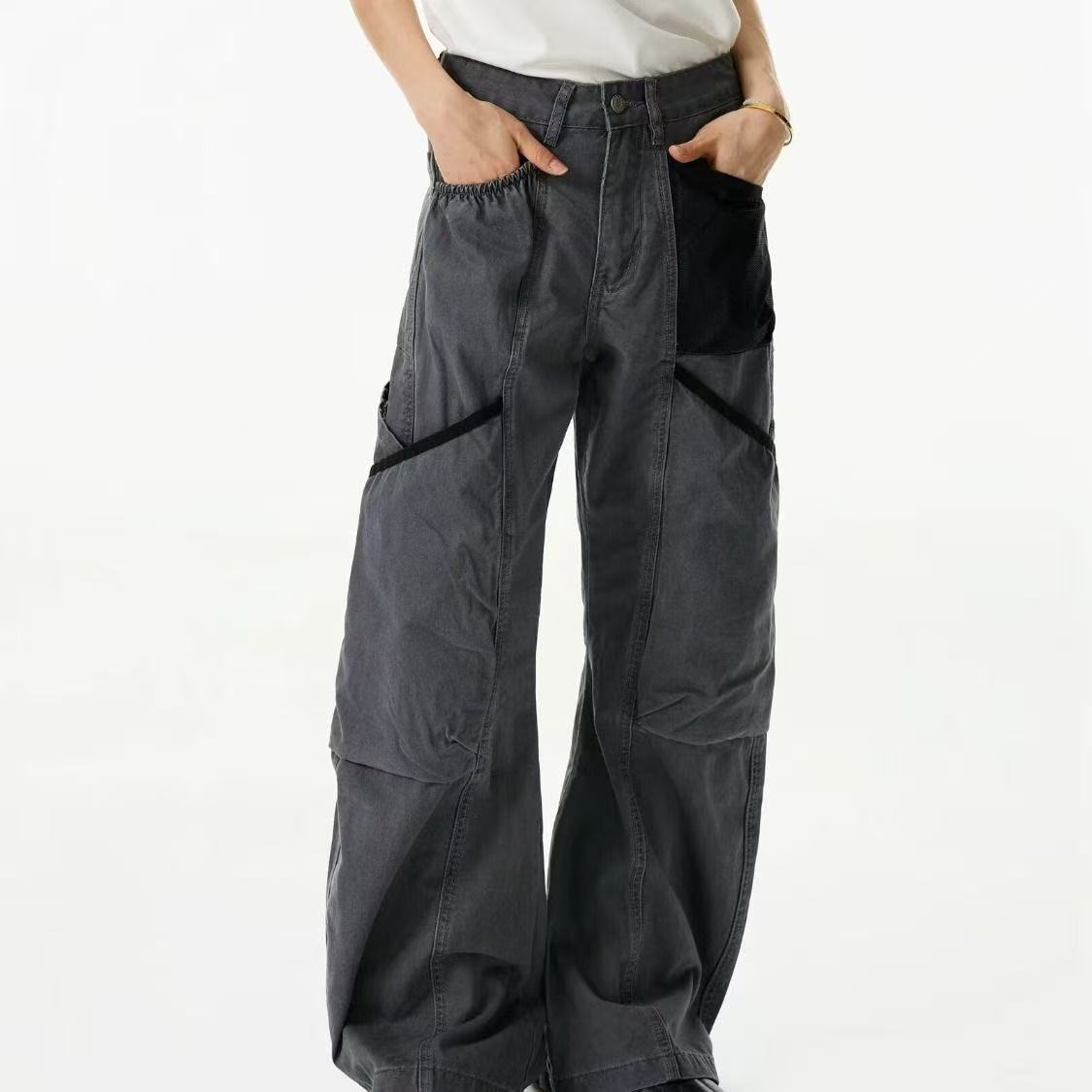 Vintage Design Workwear Denim Jeans (Three-piece link 🔗)