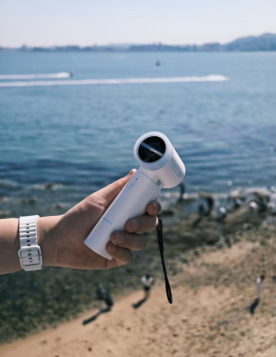 Modular Handheld Fan + Power Bank Two-in-One Outdoor Cooling Device