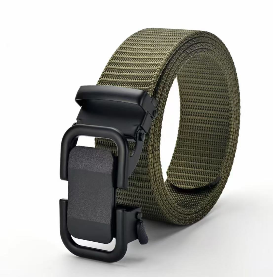 Men's New Automatic Buckle Leather Belt Versatile