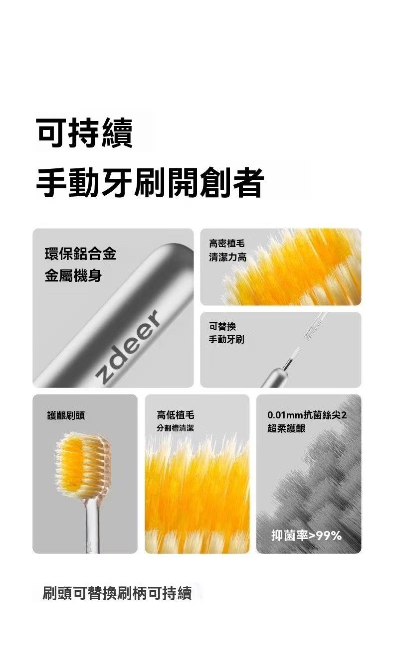 AIR - A premium manual art toothbrush