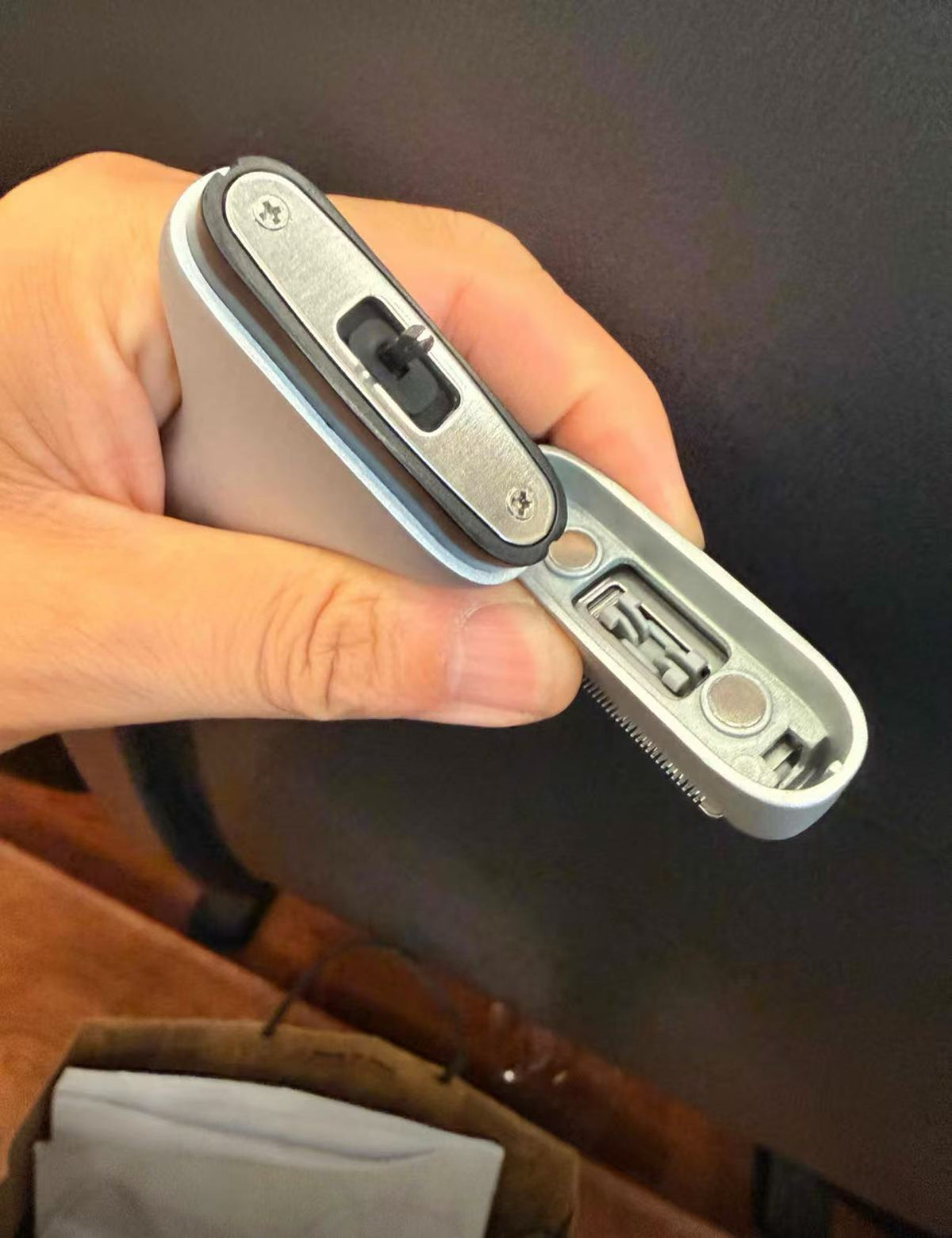 SCHNEIDER Reciprocating Electric Shaver Waterproof Small Men's Razor