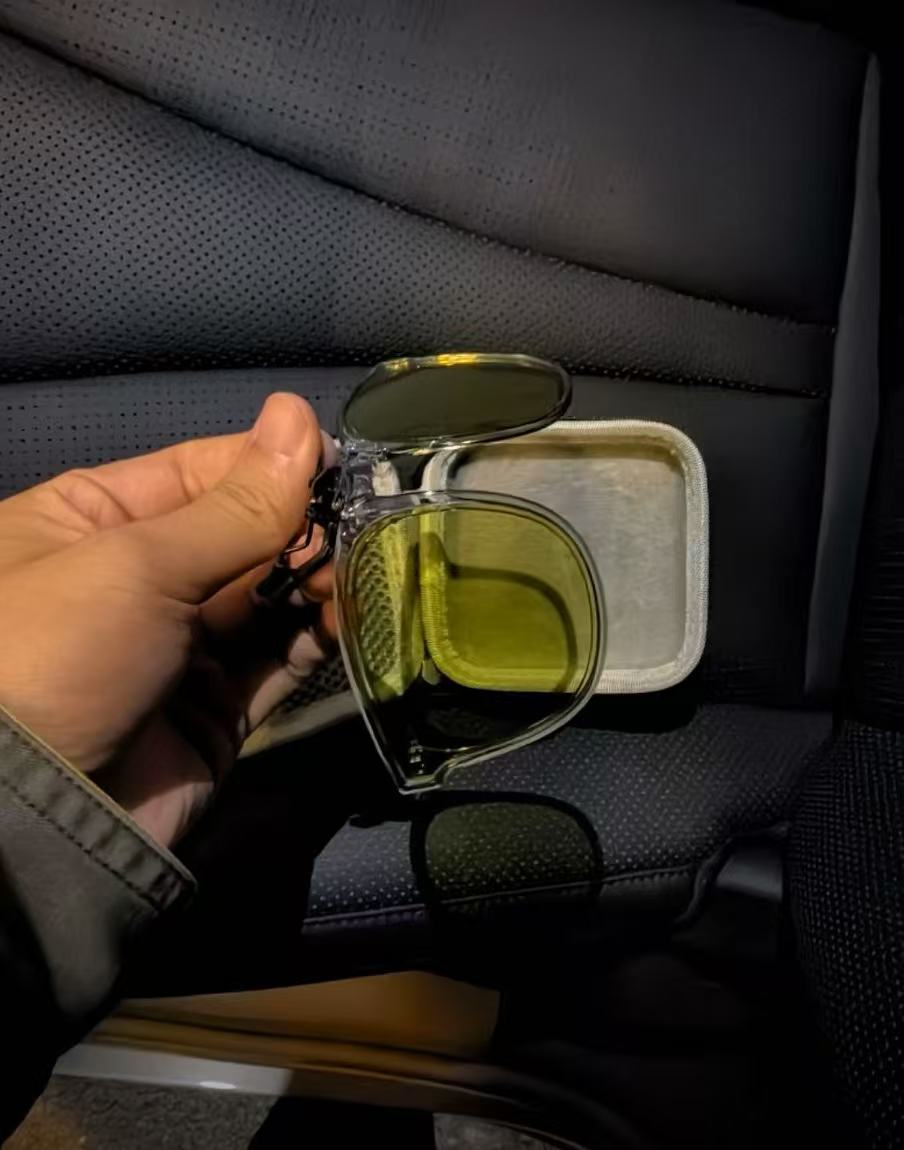 Day and Night Use Transition Night Vision Clip-on Lenses