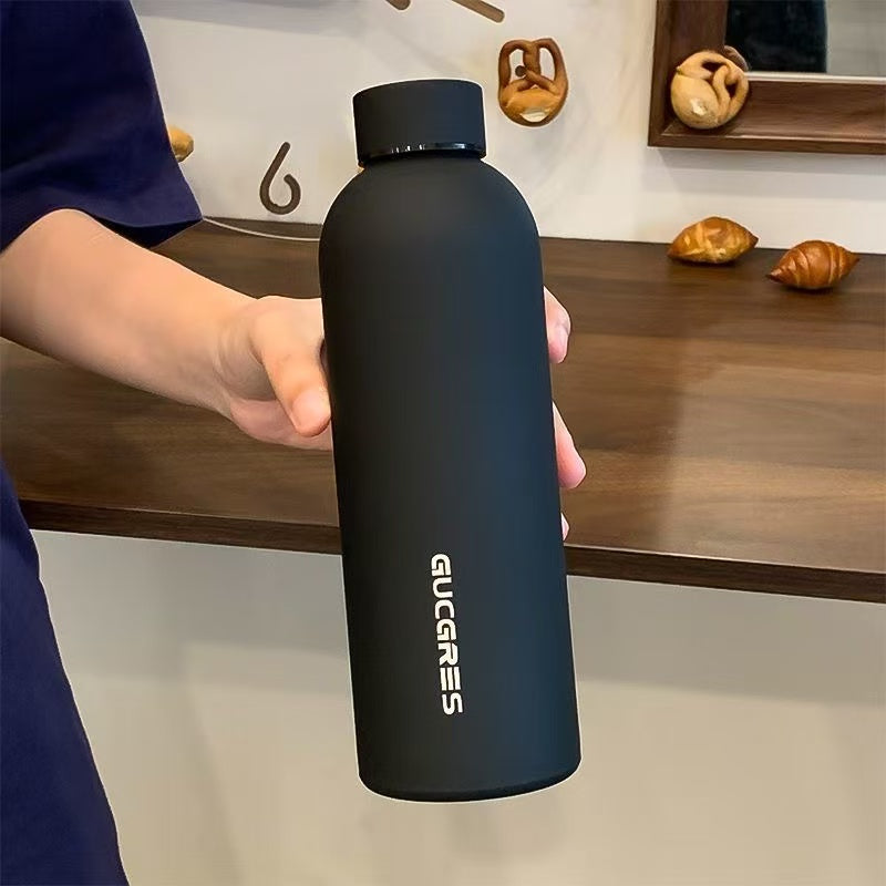 Minimalist Frosted Portable Sports Water Bottle (Summer Sale Price 🧧)