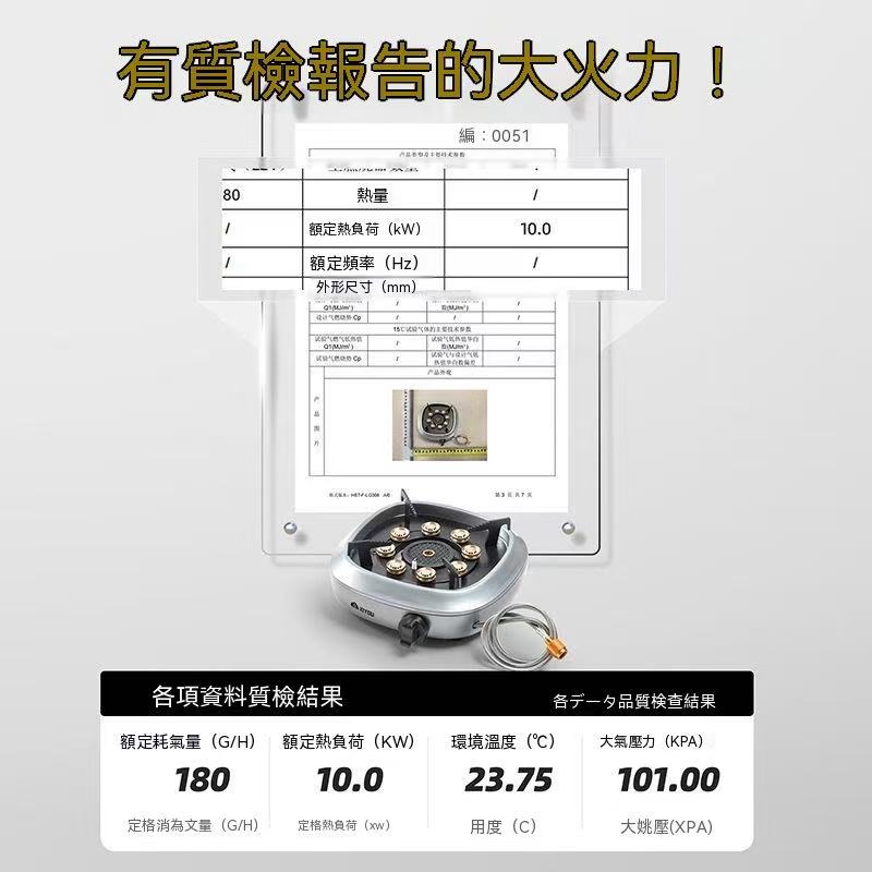 XiYou三核分體式戶外卡式爐