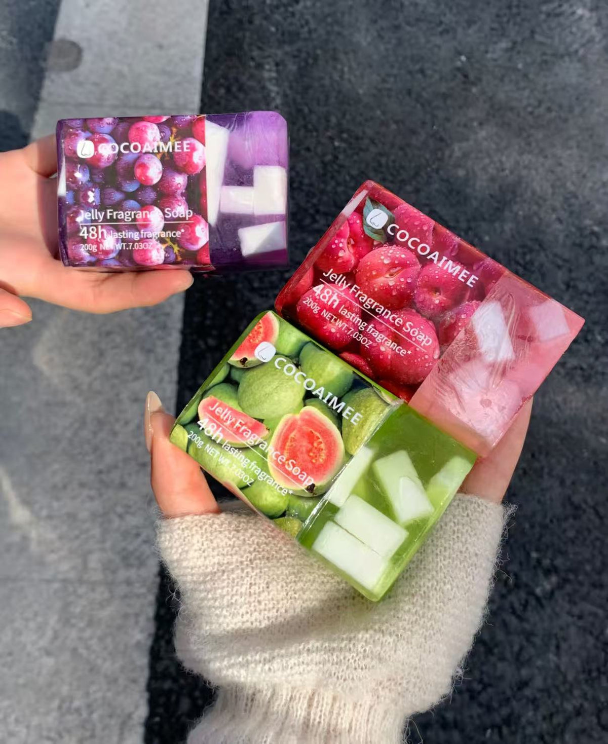 Fruit Transparent Jelly Scented Soap