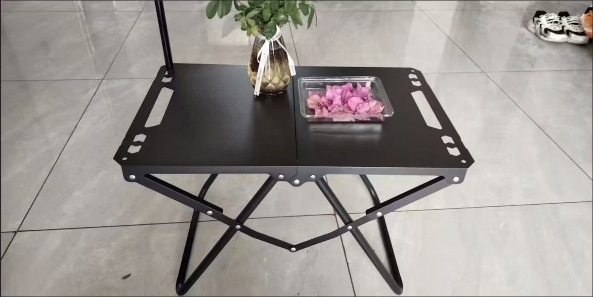 Outdoor folding table, lightweight camping, multifunctional tactical outdoor cooking