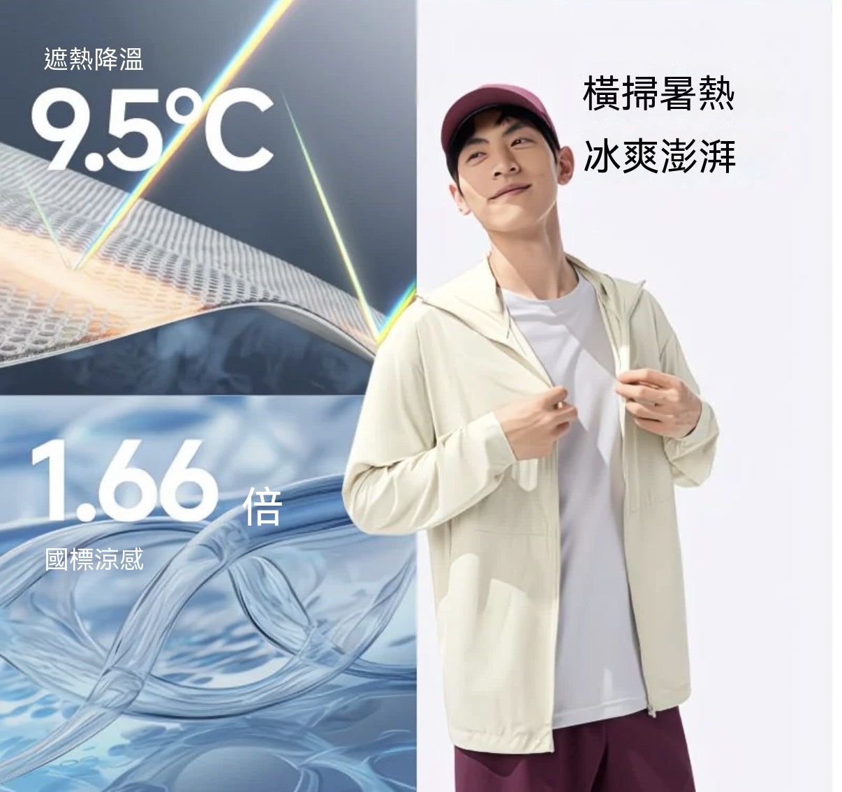 Lightweight Cooling Sun Protection Jacket