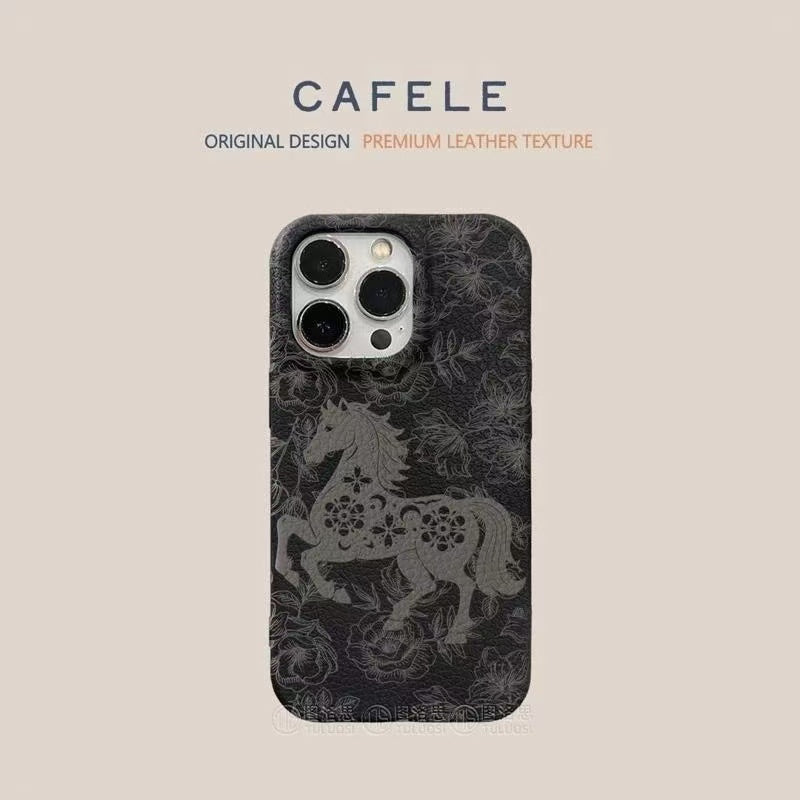 iPhone Simple Style Shockproof Phone Case