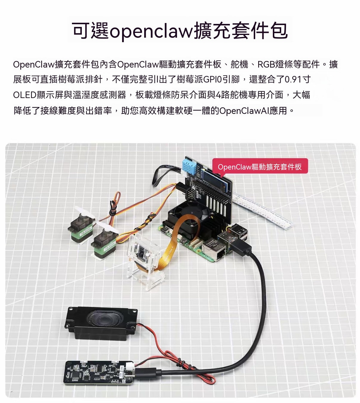 Raspberry Pi 5 開發板全系列套裝