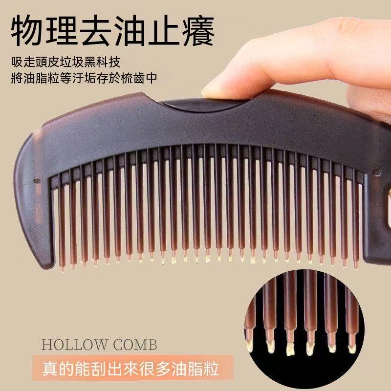 (Breath Energy Comb 🪮) Deep Cleansing Anti-Dandruff Massage Comb for Hair Follicle Removal and Anti-Hair Loss, Leave-in Home Use Comb