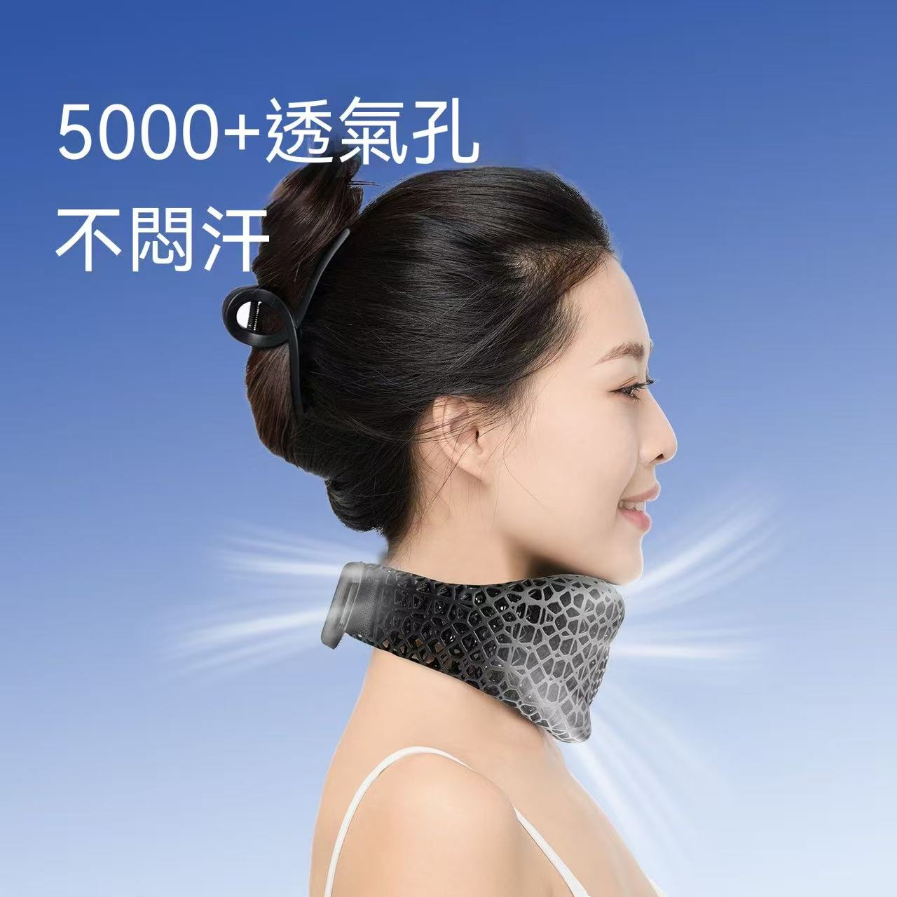 3D Printed Neck Brace to Prevent Head Tilting - Fixed, Breathable Support Neck Collar