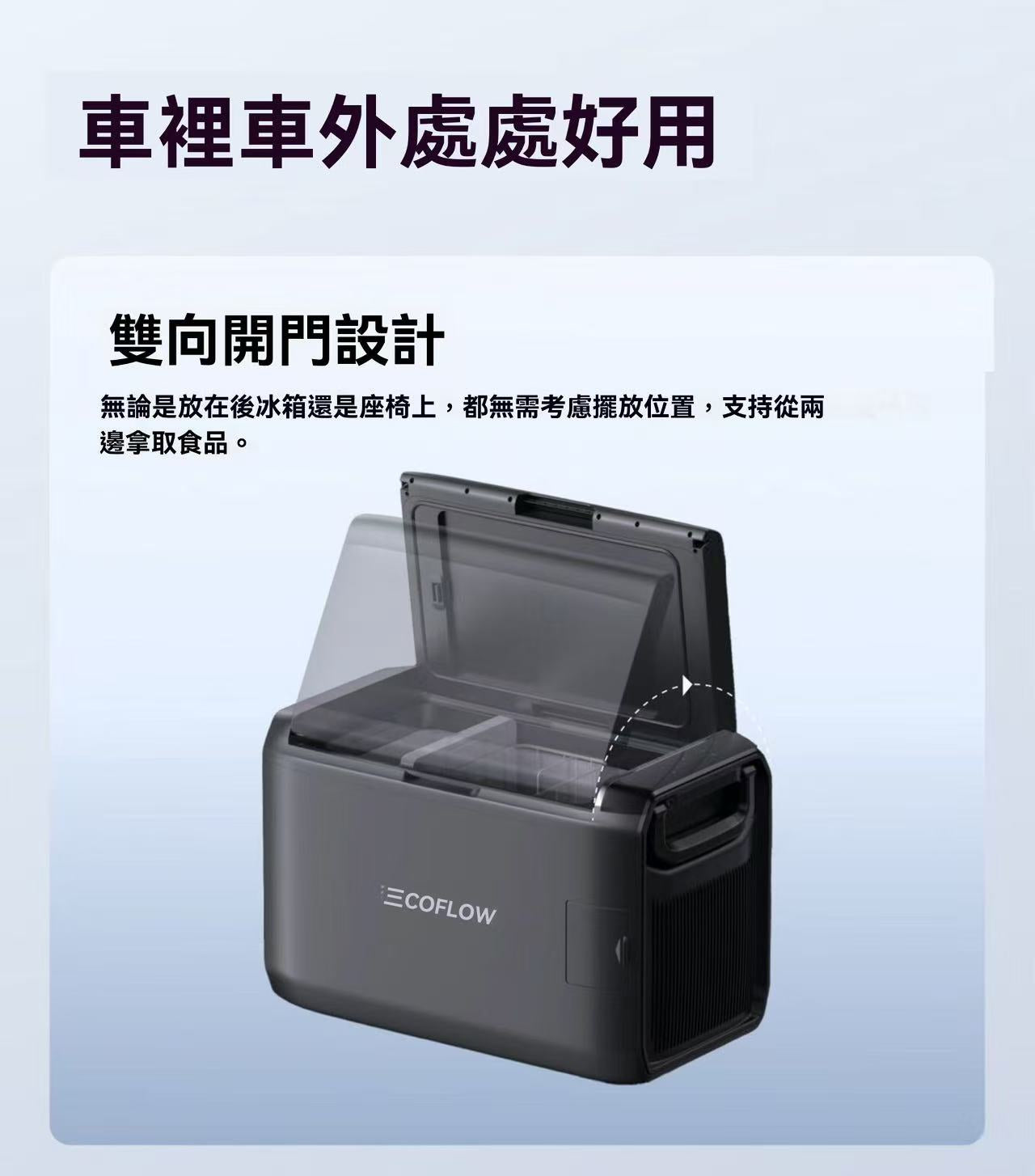 戶外移動電源冰箱（也可以車載）