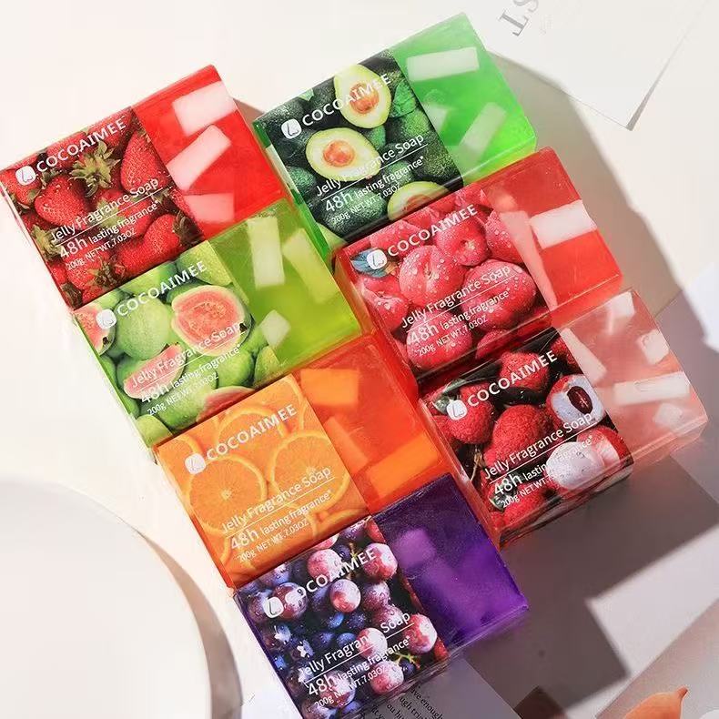 Fruit Transparent Jelly Scented Soap