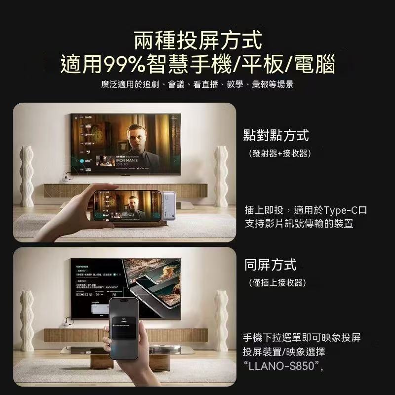 無線投屏器投屏魔盒